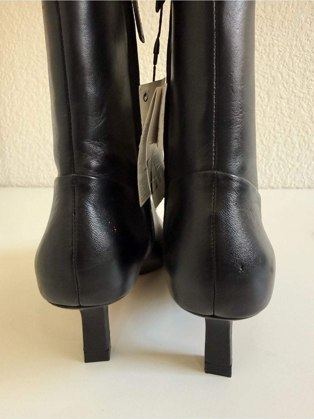 Zara | Genuine Leather Ankle Boots | Pointed Toe Kitten Heel | EU 38 US 7.5 - Picture 6 of 16
